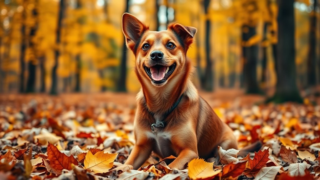 Herbstinspirierter gepflegter Begleiter