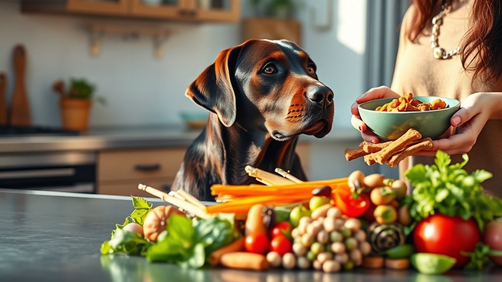 ausgewogene vegane Hundernährung