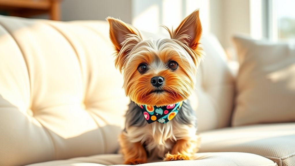 sich um energiegeladene kleine Hunde kümmern