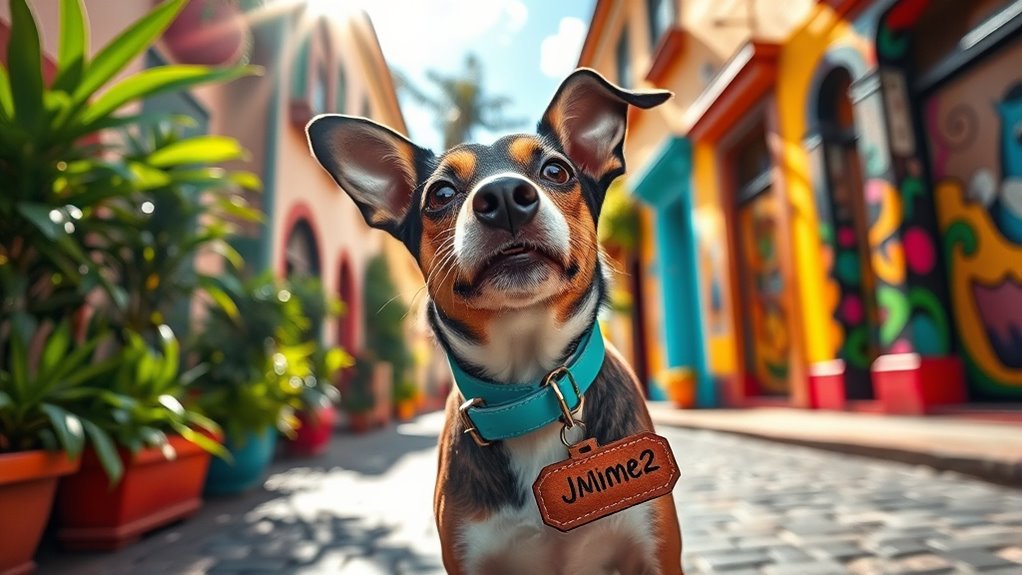 Himmelskörper-Hundname Inspiration