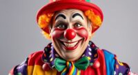charmanter Clown mit Persönlichkeit