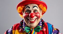 charmanter Clown mit Persönlichkeit