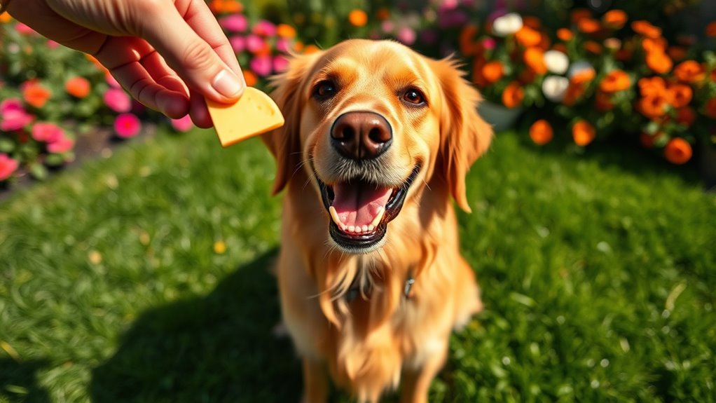 Käse-Sicherheit für Hunde