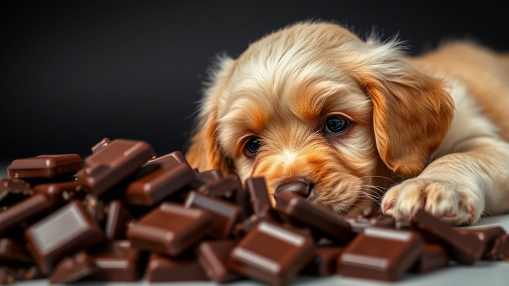 Schokoladentoxizität bei Hunden