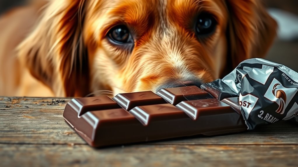 Schokoladentoxizitätsrisiken bei Hunden