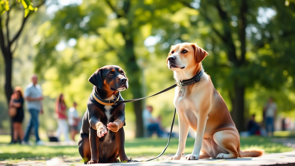 konsistentes Training und Befehle