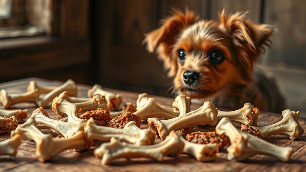 gekochte Knochen sind gefährlich