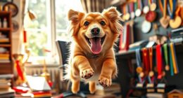 Verrückte Leistungen von Hunden