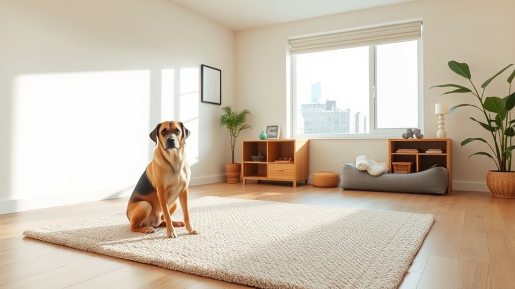 Einen ruhigen sicheren Raum schaffen