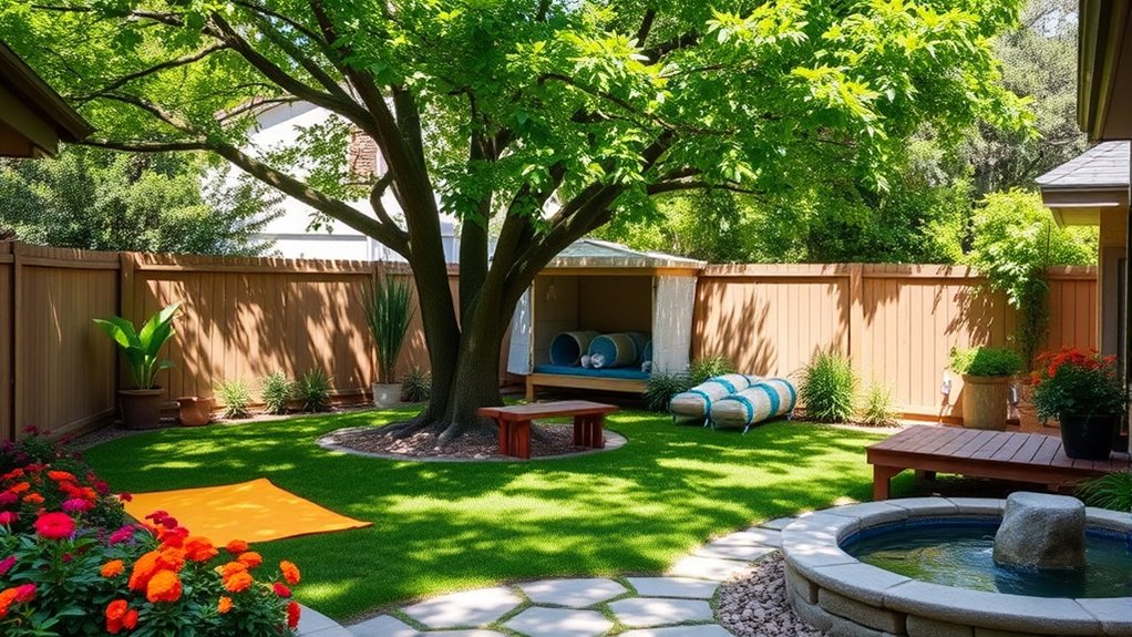 Schaffen Sie gemütliche, schattige Bereiche