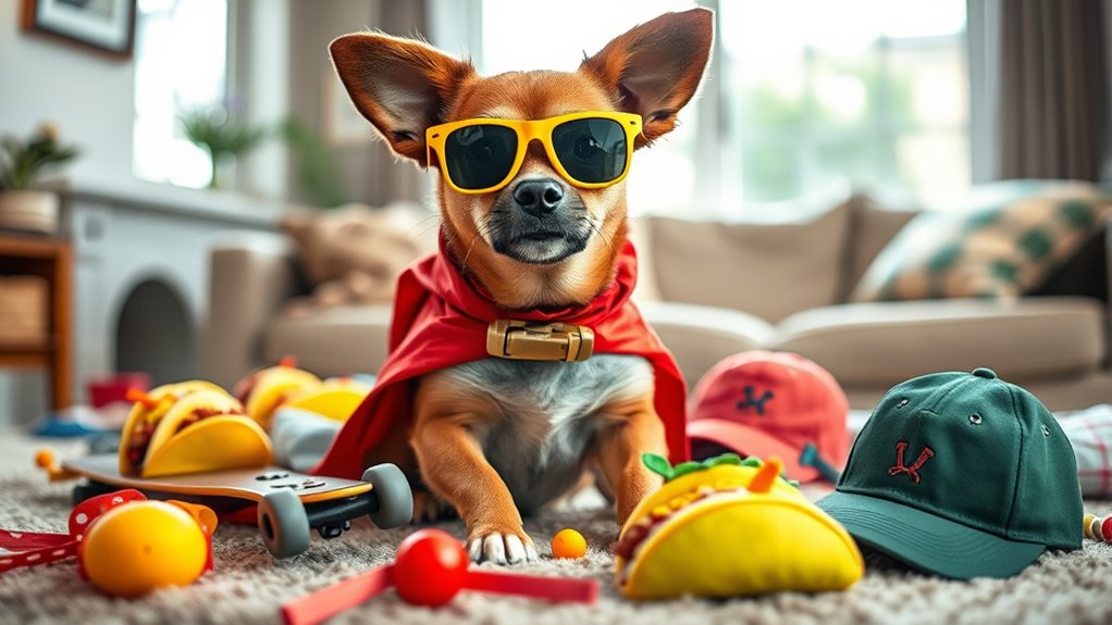 Erstelle lustige Hundekostümideen