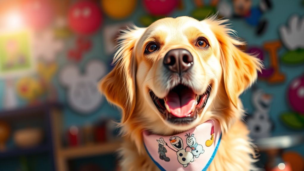 Kreative Disney-inspirierte Hundenamen