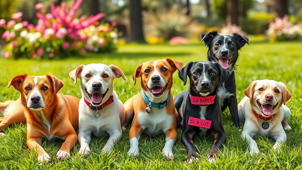 kreative einzigartige Hundename