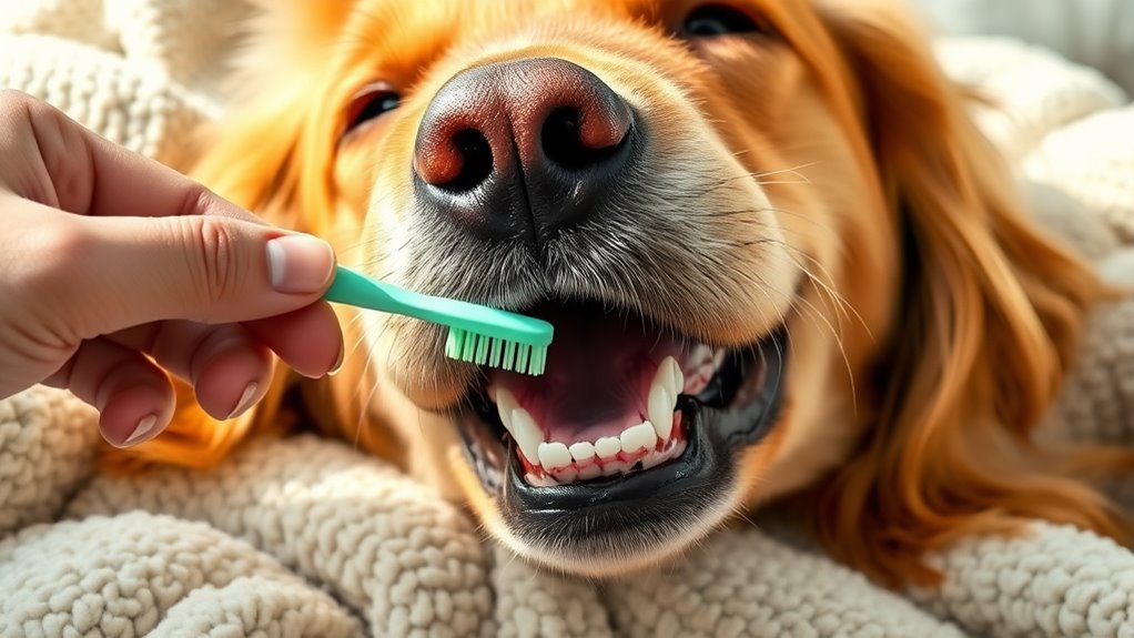 tägliche Hundezahnpflege-Routinen