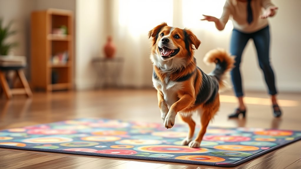 Entwerfen Sie eine zusammenhängende Hundetanzroutine
