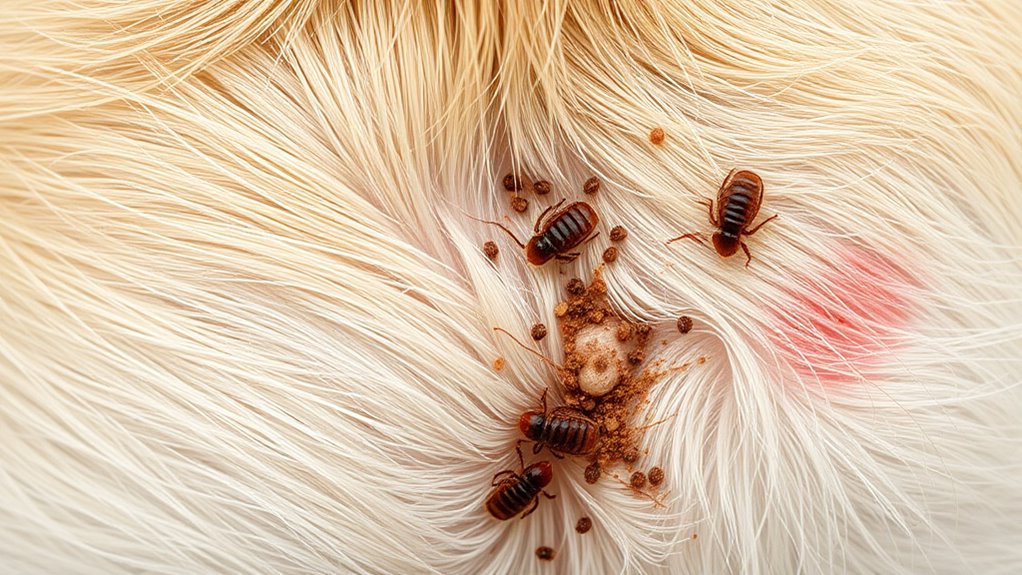 Früherkennung von Flohzeichen