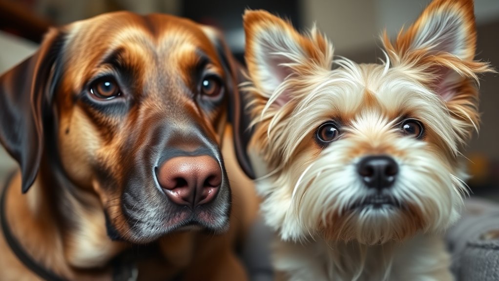 Erkennung von Eifersucht bei Hunden