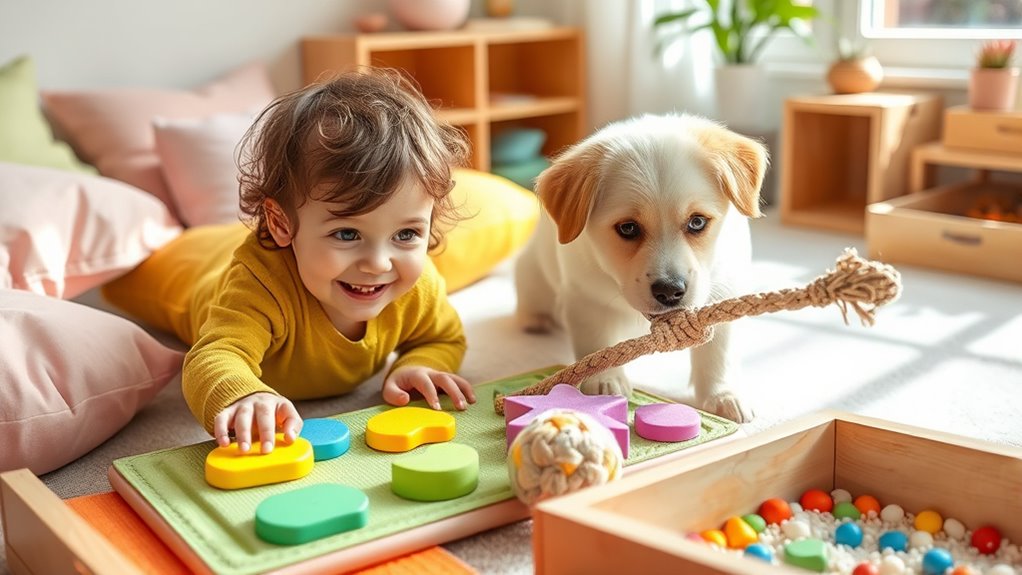 DIY sensorische Puzzlespiele