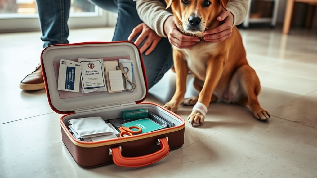 Hunde-Notfallmaßnahmen