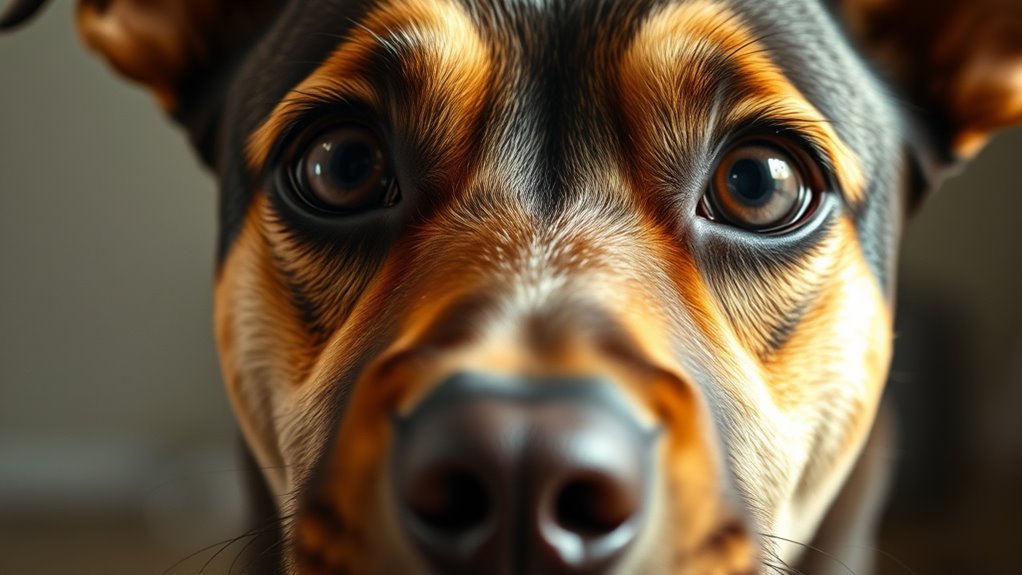 Hunde-Gesichtsausdrücke Interpretation