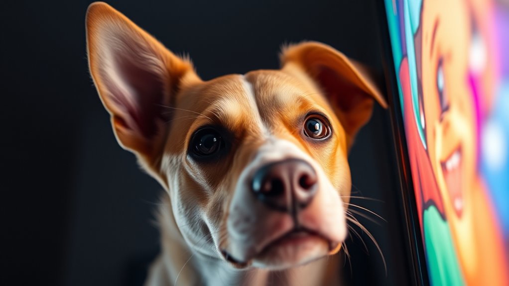 Hundesinne beeinflussen die Wahrnehmung im Fernsehen
