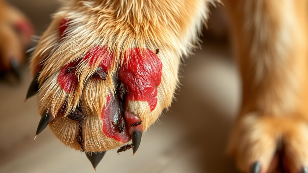 Hunden-Hautinfektion Symptome