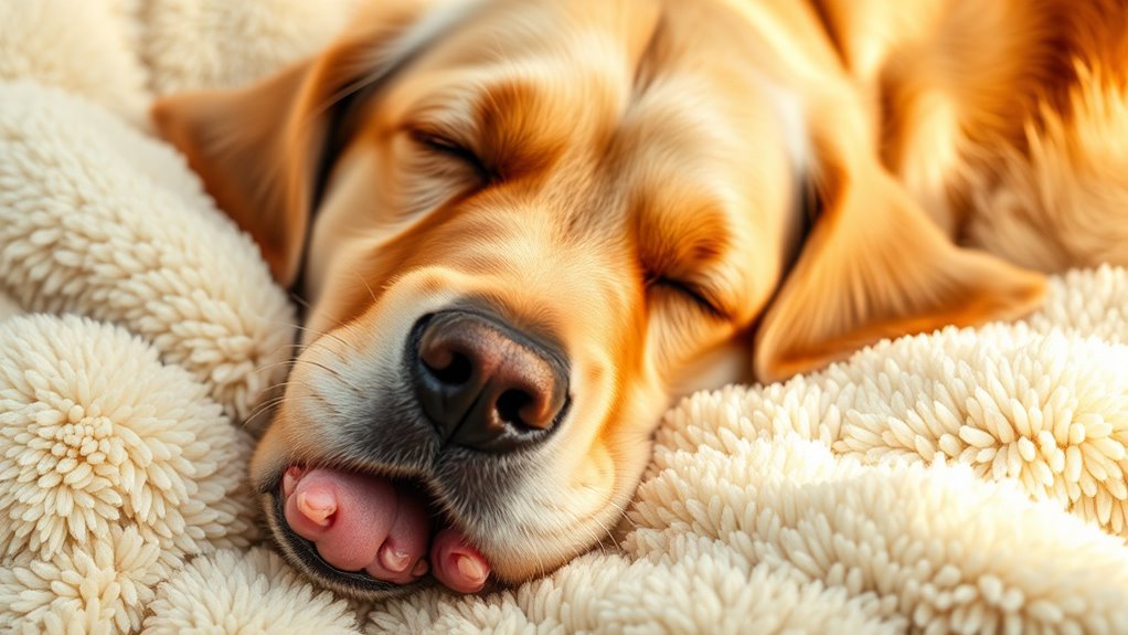 Hund Schlaf Bewegungszeichen