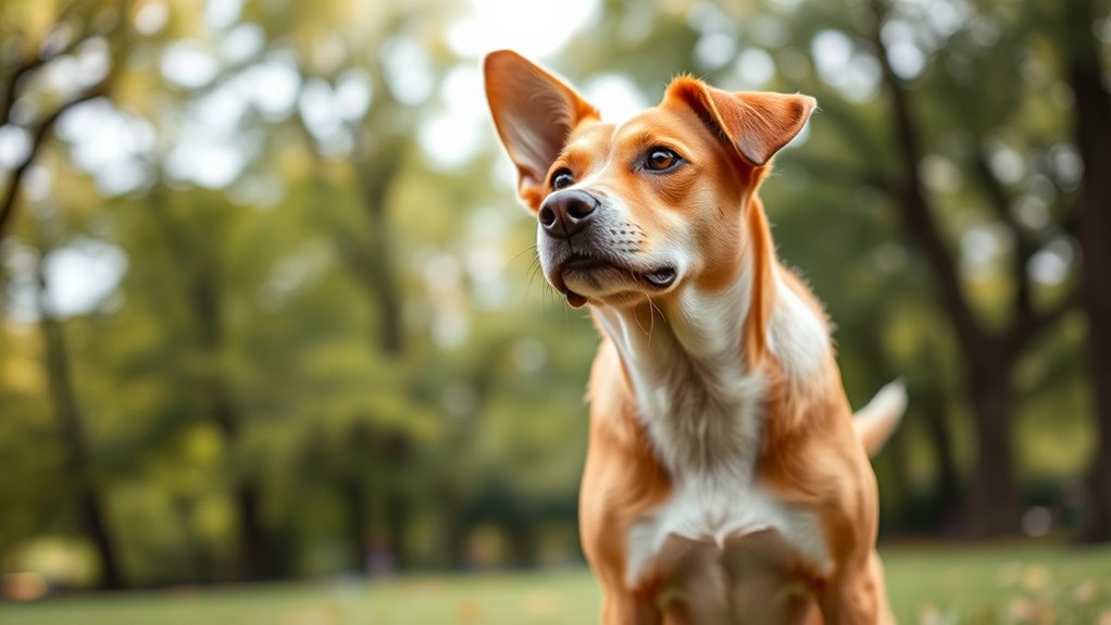 Hund Raum und Grenzkommunikation