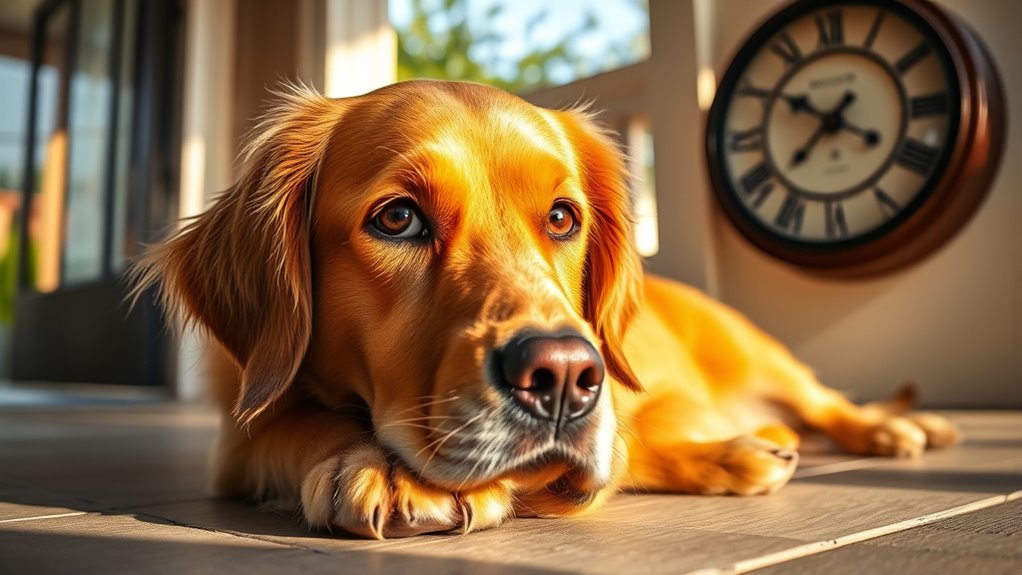 Hunde circadiane Zeitwahrnehmung