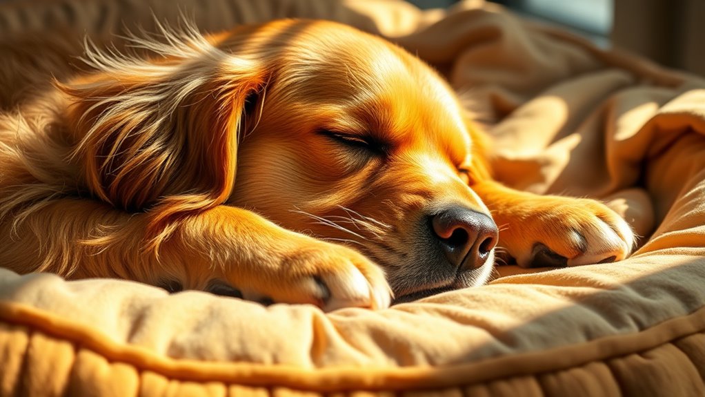 Hunde träumen von täglichen Abenteuern