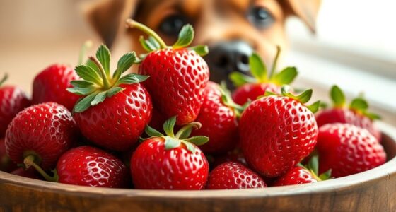 Hunde, die Erdbeeren sicher essen