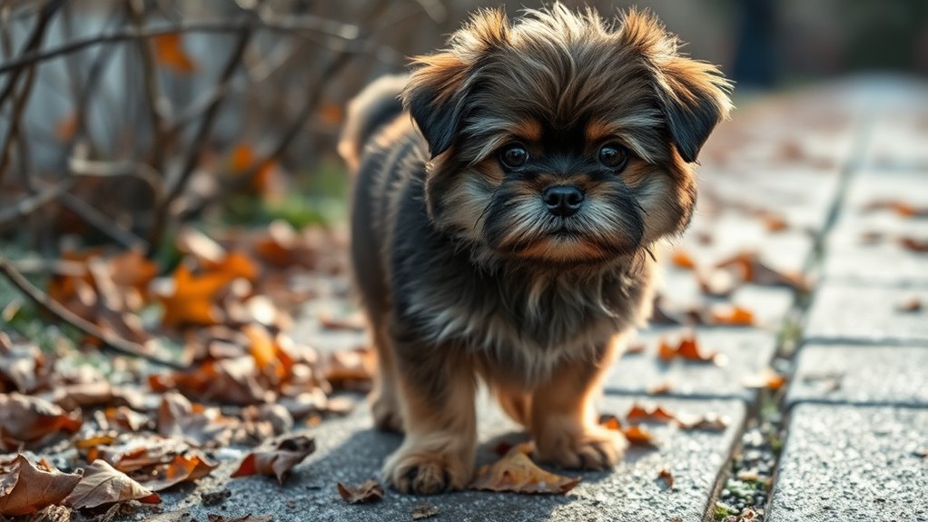 Hunde zittern, um Unterkühlung zu verhindern