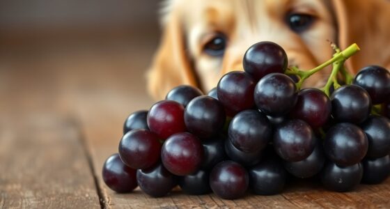 Hunde sollten Trauben meiden