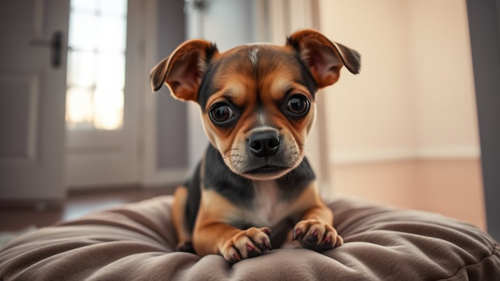 Frühe Anzeichen von Trennungsangst