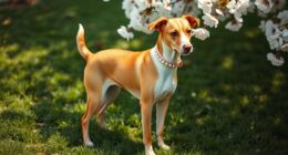 Elegante weibliche Hundename