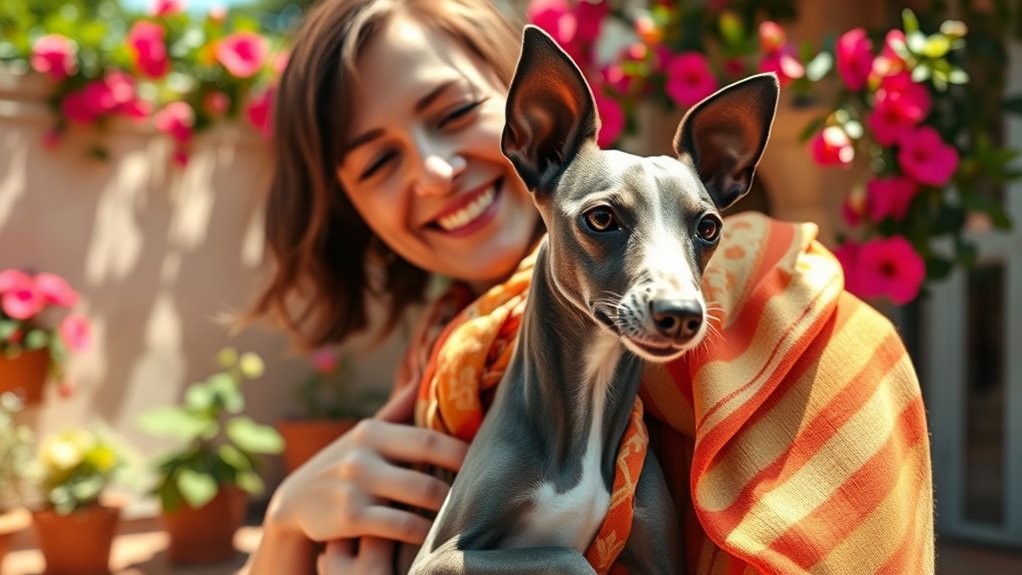 eleganter, sanfter, gepflegter Begleiter