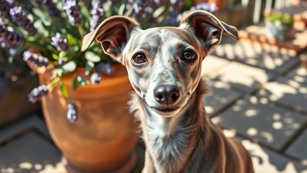 Eleganter italienischer Hundename