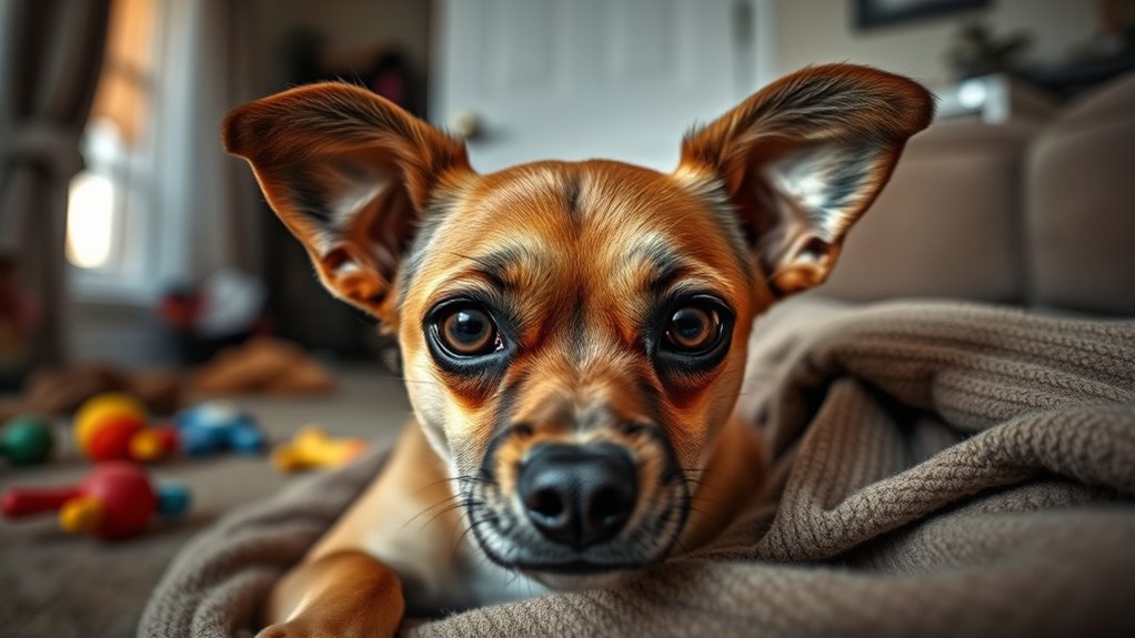 Umweltgeräusche verstärken Trennungsangst