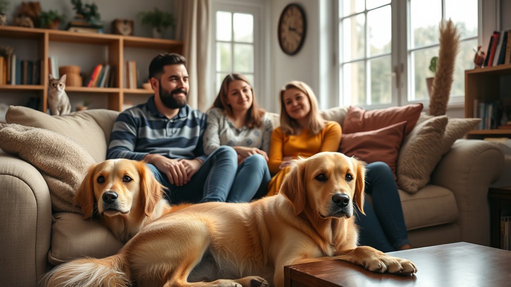 Familienhaustiere, Harmonie, Überlegungen