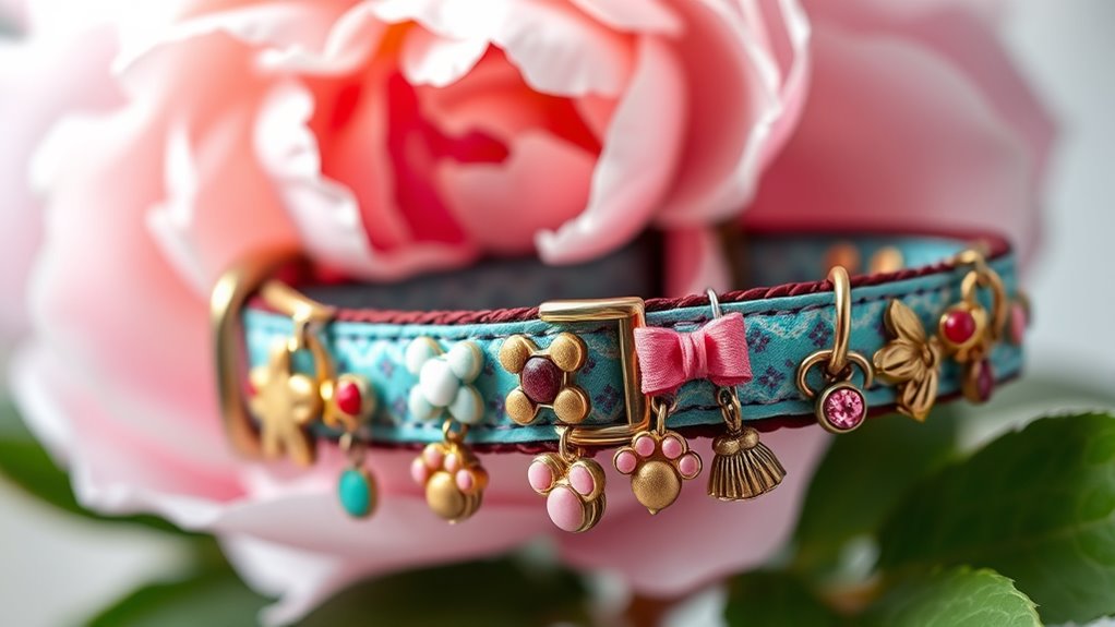 Blumenhafte Accessoire-Ideen für Haustiere