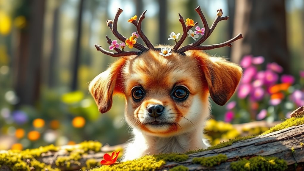 Waldinspirierte zarte Eleganz