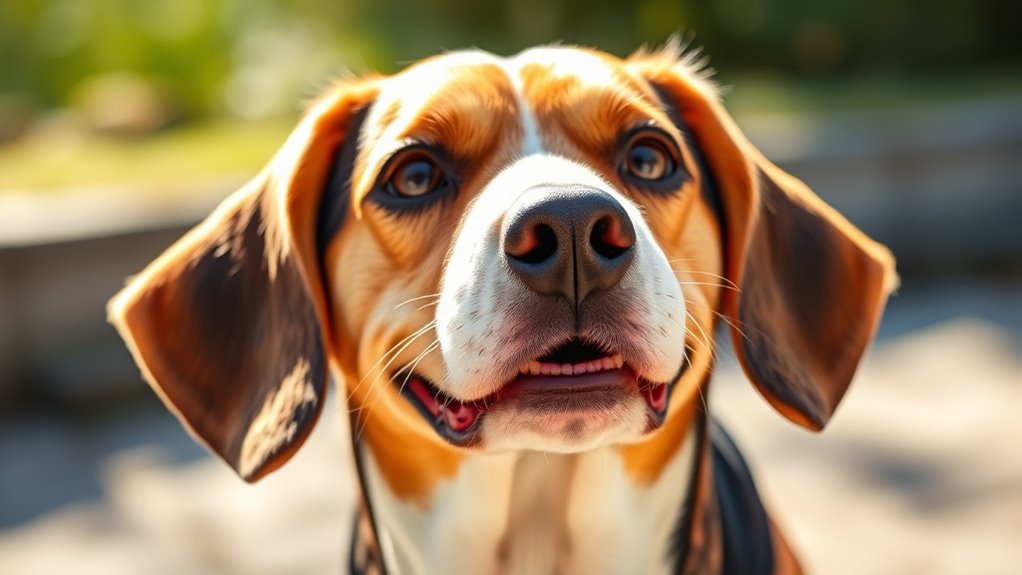 freundliches muskulöses aufmerksames Erscheinungsbild