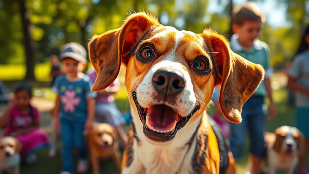 freundliche soziale lernfähige Begleiter