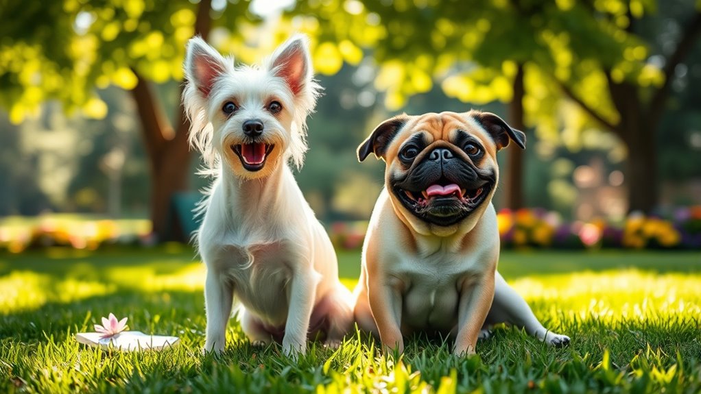 geschlechtsneutraler festlicher Hundename