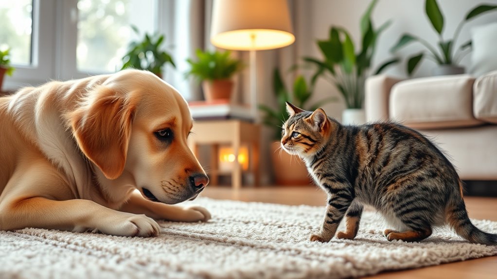 schrittweise kontrollierte Haustier-Einführungen