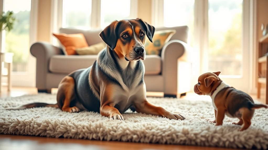 Allmähliche positive Einführung des Hundes