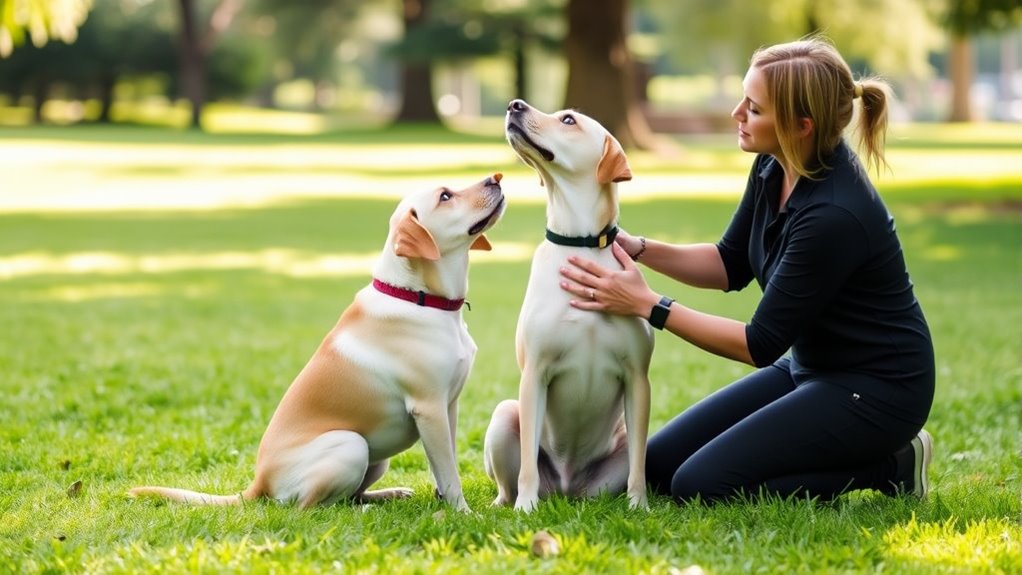 Schrittweise das Stay-Kommando verstärken