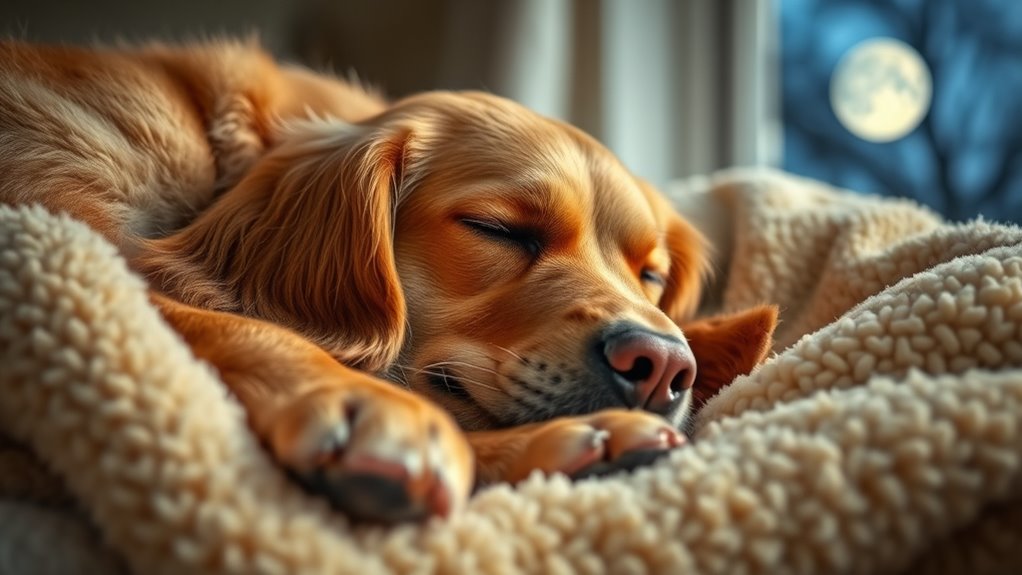 Gesunder Schlaf fördert das Wohlbefinden von Hunden