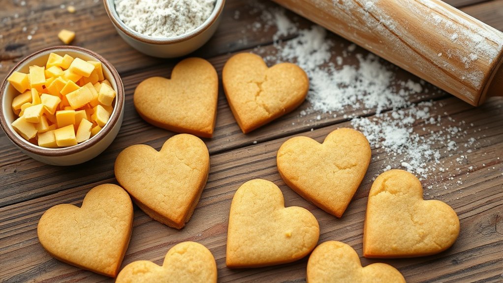 hausgemachte Apfel-Cheddar-Leckereien