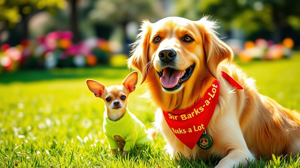 Humorvolle, aufmerksamkeitsstarke Hundename